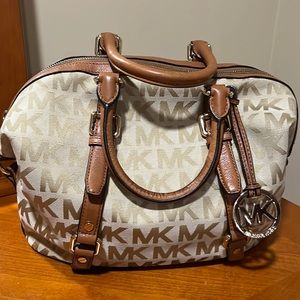 Michael Kors monogram satchel